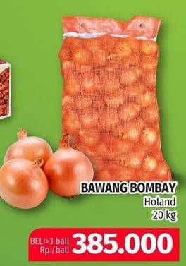 Promo Harga Bawang Bombay Holand 20 kg - Lotte Grosir