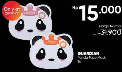 Promo Harga GUARDIAN Panda Mask  - Guardian