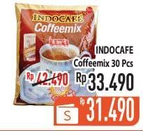 Promo Harga Indocafe Coffeemix 3in1 per 30 sachet 20 gr - Hypermart