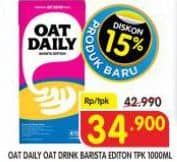 Promo Harga Oat Daily Barista Edition 1000 ml - Superindo