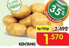 Promo Harga Kentang per 100 gr - Superindo