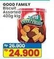 Promo Harga Good Family Biscuit 400 gr - Indomaret