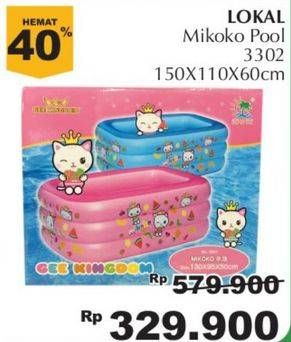 Promo Harga MIKOKO Kolam Renang Anak Kiddie Pool 3302  - Giant