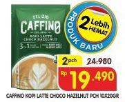 Promo Harga Caffino Kopi Latte 3in1 Choco Hazelnut per 2 pouch 10 sachet - Superindo