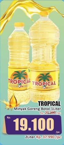 Promo Harga Tropical Minyak Goreng 1000 ml - Hari Hari