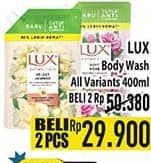 Promo Harga LUX Botanicals Body Wash All Variants 400 ml - Hypermart