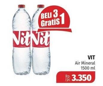Promo Harga VIT Air Mineral 1500 ml - Lotte Grosir