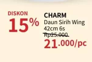 Promo Harga Charm Daun Sirih + Herbal Wing 42cm 6 pcs - Guardian