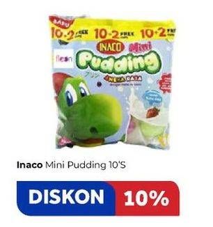 Promo Harga INACO Mini Pudding 10 pcs - Carrefour