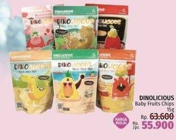 Promo Harga Dinolicious Freeze Dried Fruit 15 gr - LotteMart