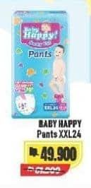 Promo Harga Baby Happy Body Fit Pants XXL24 24 pcs - Alfamart