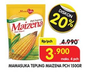 Promo Harga Mamasuka Tepung Maizena All Variants 150 gr - Superindo