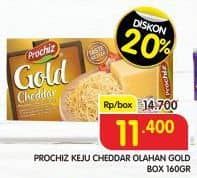 Promo Harga Prochiz Gold Cheddar 160 gr - Superindo