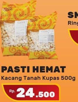 Promo Harga PASTI HEMAT Kacang Tanah 500 gr - Yogya