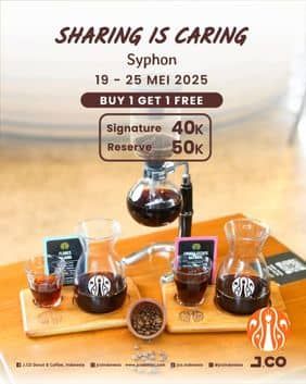 Promo Harga Sharing is Caring  - JCO