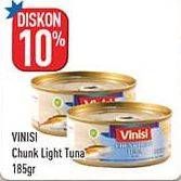 Promo Harga VINISI Chunk Light Tuna 185 gr - Hypermart