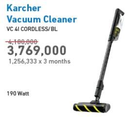 Promo Harga KARCHER VC 4I Cordless Plus Vacuum Cleaner  - Electronic City