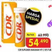 Promo Harga CDR Suplemen Makanan 10 pcs - Superindo