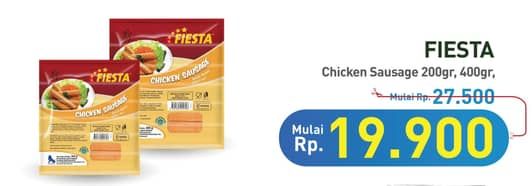 Promo Harga Fiesta Sausage Chicken 200 gr - Hypermart