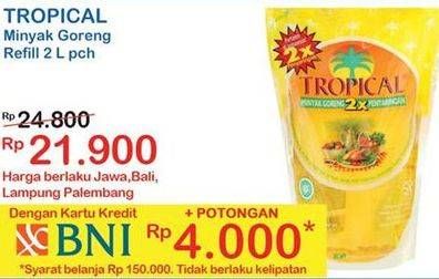 Promo Harga TROPICAL Minyak Goreng 2 ltr - Indomaret