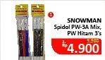 Promo Harga SNOWMAN Products Spidol 3 pcs - Alfamidi