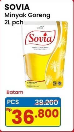 Promo Harga Sovia Minyak Goreng 2000 ml - Indomaret