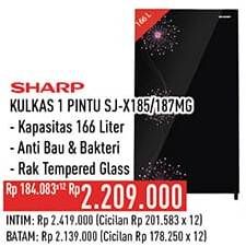 Promo Harga Sharp SJ-X185/187MG  - Hypermart