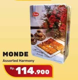 Promo Harga Monde Assortment Cookies Harmony 850 gr - Yogya