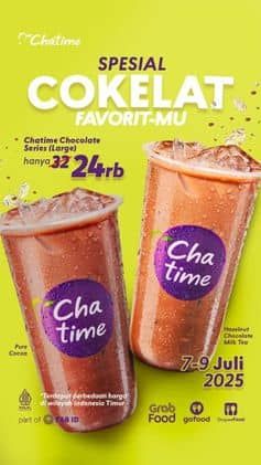 Promo Harga Spesial Cokelat  - Chatime