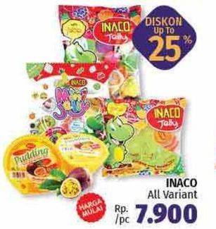 Promo Harga INACO Mini Jelly All Variants  - LotteMart