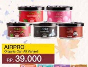 Promo Harga Airpro Organic Air Freshener All Variants 42 gr - Yogya