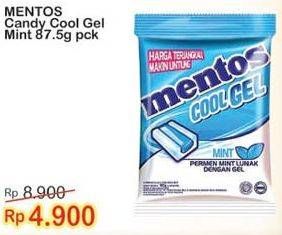 Promo Harga MENTOS Candy Cool Gel 87 gr - Indomaret