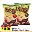 Promo Harga Kusuka Keripik Singkong All Variants 160 gr - Alfamart