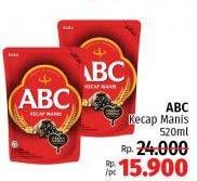 Promo Harga ABC Kecap Manis 520 ml - LotteMart