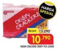 Promo Harga Nissin Crispy Crackers 250 gr - Superindo