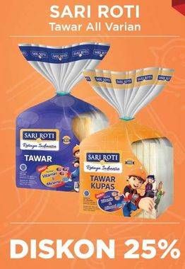Promo Harga Roti Tawar  - Alfamart