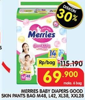 Promo Harga Merries Pants Good Skin  - Superindo