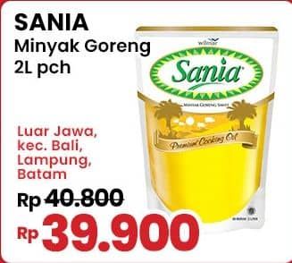 Promo Harga Sania Minyak Goreng 2000 ml - Indomaret