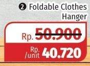 Promo Harga Foldable Clothes Hanger  - Lotte Grosir