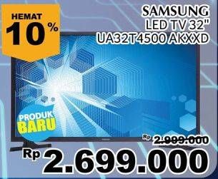 Promo Harga SAMSUNG UA32T4500 | Smart TV 32"  - Giant