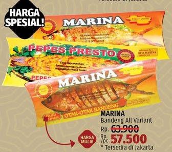 Promo Harga MARINA Bandeng Kuning All Variants  - LotteMart