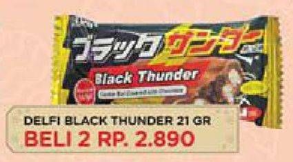 Promo Harga DELFI Thunder per 2 pouch 21 gr - Hypermart