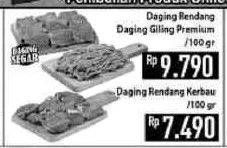 Promo Harga Daging Rendang/Daging Giling Premium  - Hypermart