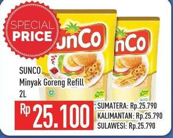 Promo Harga SUNCO Minyak Goreng 2 ltr - Hypermart