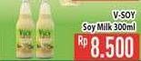 Promo Harga V-SOY Soya Bean Milk 300 ml - Hypermart