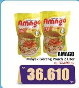 Promo Harga Amago Minyak Goreng 2000 ml - Hari Hari