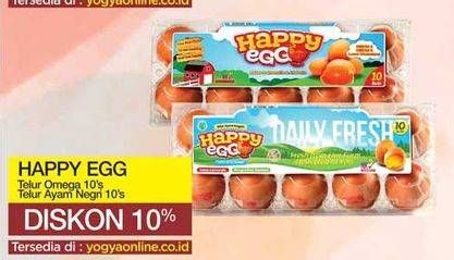 Promo Harga Happy Egg Telur Omega/Yam Negeri  - Yogya