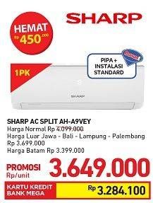 Promo Harga SHARP AH-A9VEY - AC 1PK  - Carrefour