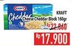 Promo Harga Kraft Cheese Cheddar 160 gr - Hypermart