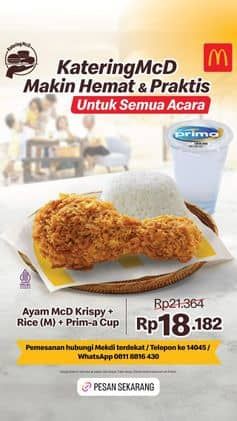 Promo Harga Katering McD  - McD